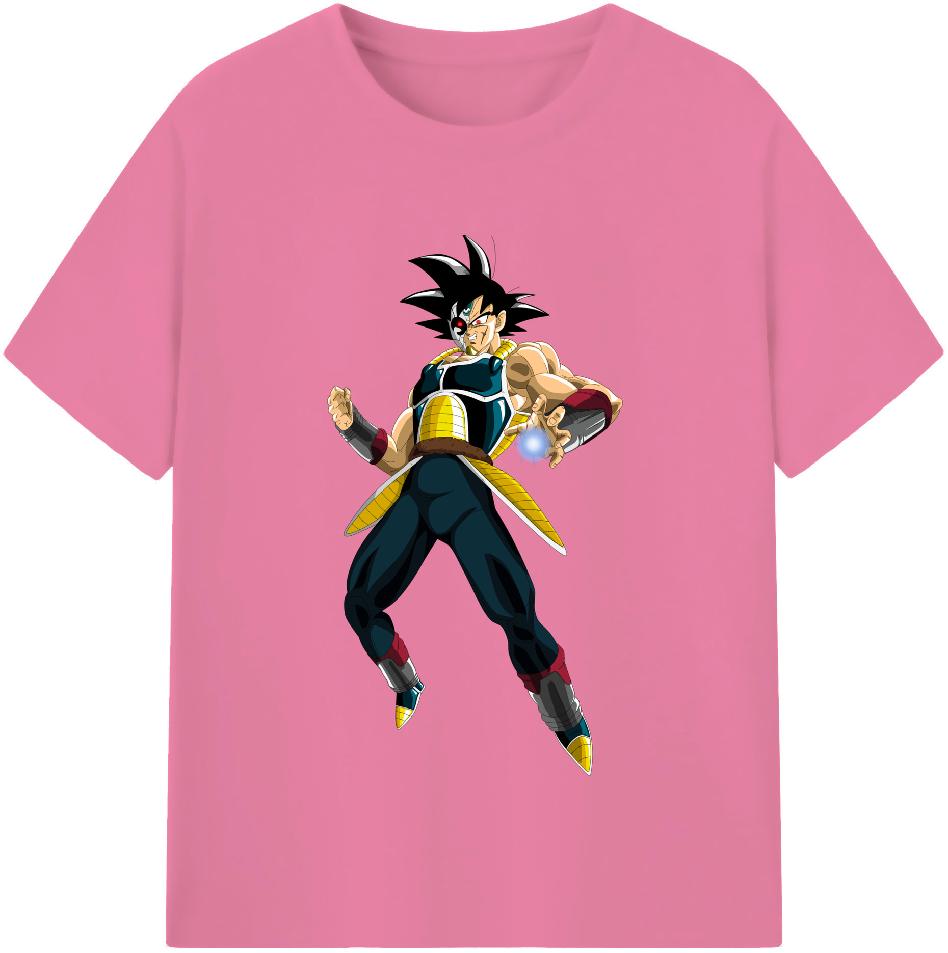 （画像用） ドラゴンボール バーダック DRAGON BALL Burdock 綿100％半袖Tシャツ（フロントプリント）